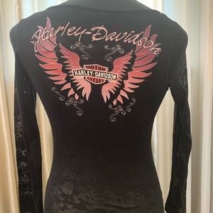 Harley Davidson long sleeve tee shirt